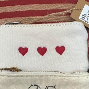 Brandy Melville Heart Coin Purse